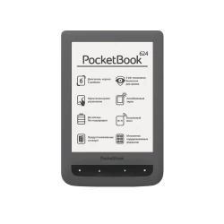 Вид фронтальний PocketBook 624 (Basic Touch)