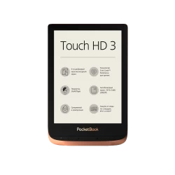 Вид фронтальний PocketBook 632 (Touch HD 3)